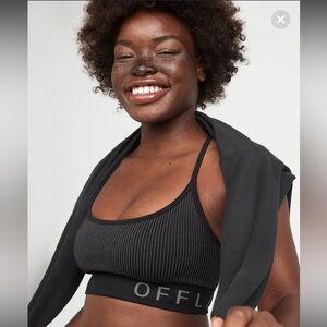 Aerie XXL ribbed sports bra